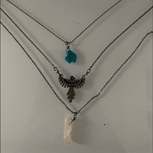 AMERICAN EAGLE LAYERED NECKLACE